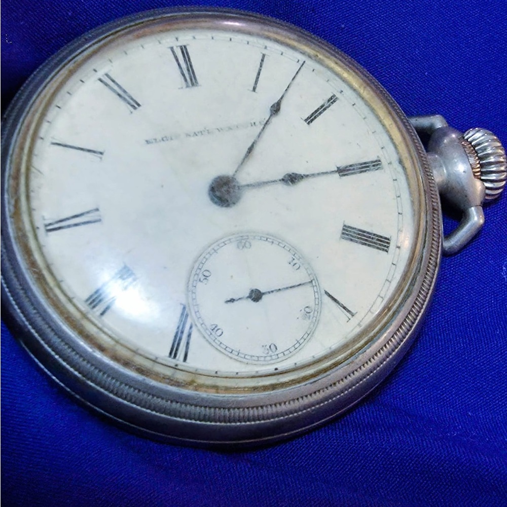 Elgin Pocket Watch – Non‑Running – 15J Movement – For Repair